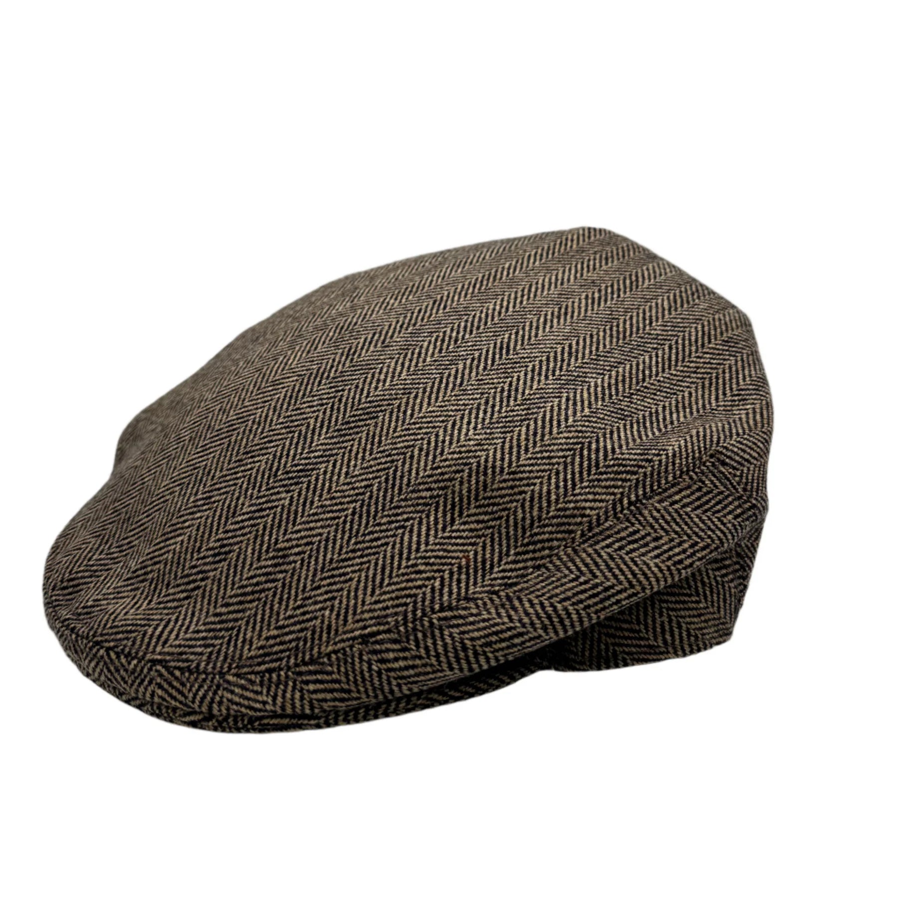 Flat Cap in 3322 SYD HB Saxony Lightweight Tweed