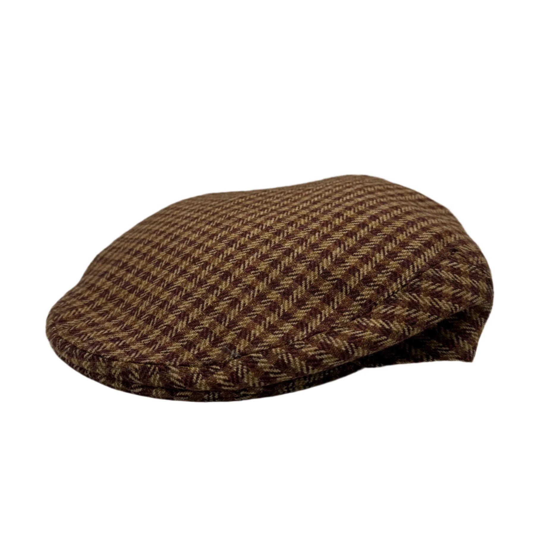 Flat Cap in 3314 SYD Saxony Lightweight Tweed