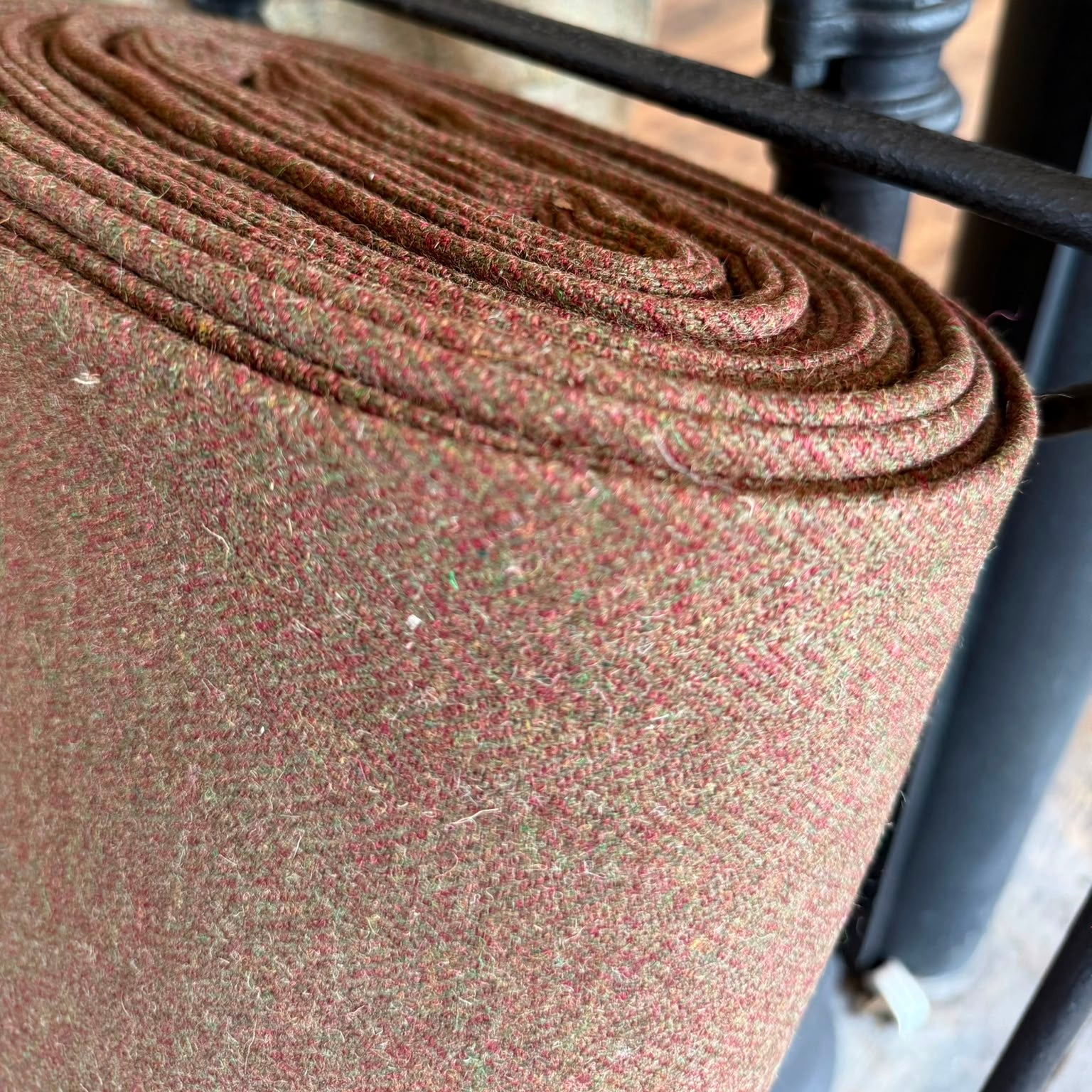 3975.3 CHB HB Bronze & Heather Cheviot & Derby Grade Tweed